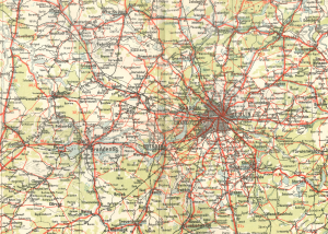 Continental Atlas für Kraftfahrer, Berlin