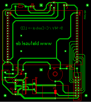 Platinenlayout