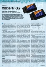 OBD2-Tricks: Das Handy als Diagnosegert, Bordcomputer und Dashcam im Auto. Bildquelle: heise.de