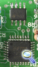 Detail Einbaurichtung ICs